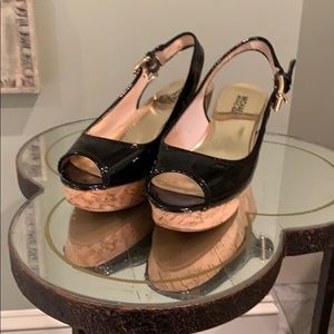 Michael Kors black patent size 7 shoes